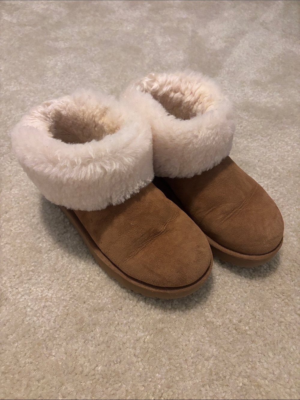 UGG Shearling Ankle Boots